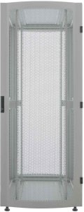 INTELLINET 48,3 cm 19 Zoll Serverschrank Premium Line 42 HE 2033x800x1000mm HxBxT Flatpack Traglast 2000kg grau 1