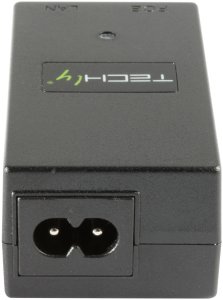 TECHLY PoE Injector Injektor 1 Port 48 V DC IEEE 802.3af kompatibel Class 3 PoE 15 Watt 10/100 2