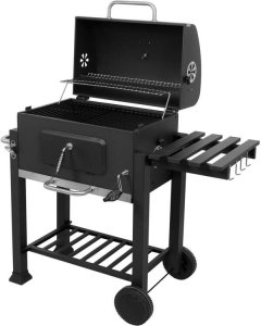 LUND DELUXE CHARCOAL GRILL 57x37cm 4