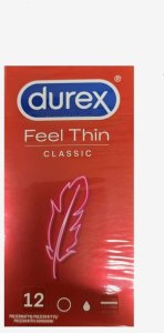Durex  Feel Thin Classic 12 szt. 4