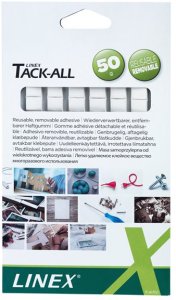 Linex 400098267, White, Square, 1.03 cm, 0.4 mm, 72 g, 6 pc(s) 2