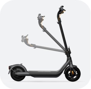 Ninebot by Segway Kickscooter E2 PRO E, Juodas | Segway 1