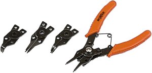Boxer® låseringstang 0/45/90° med 4 udskiftelige kæber og vinkling 1