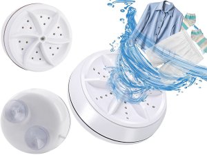 Przenośna mini pralka podróżna wirnik do prania 4