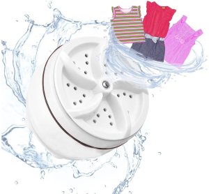 Przenośna mini pralka podróżna wirnik do prania 7