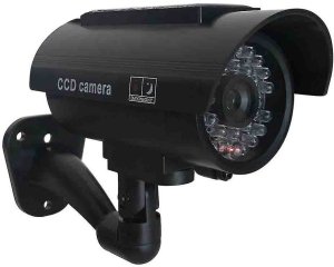 Kamera atrapa ir led monitoring solarna zewnętrzna ścienna z diodą migająca 9