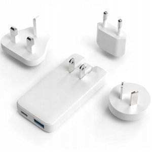 FIXED Slim GaN Travel Charger - ładowarka GaN USB-A/USB-C 65W biała - Gwarancja bezpieczeństwa. Proste raty. Bezpłatna wysyłka od 170 zł. 11