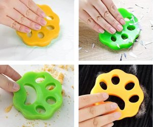 Łapka do pralki usuwanie sierści prania ubrań 2x 4