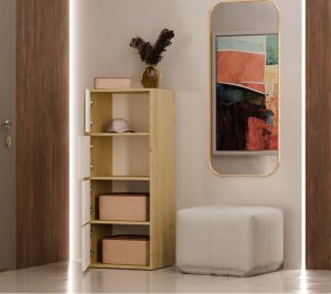 Komoda ALMA Front BIEL Korpus DĄB ARTISAN 3