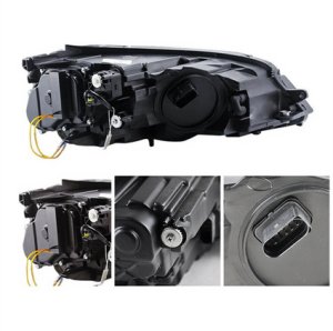 Lampy Volkswagen Golf 7 Przód Chrome 5