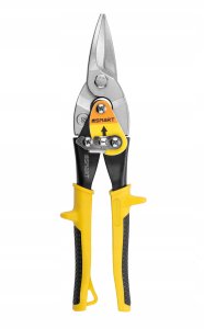 nożyce do blachy soft grip, 240 mm, crmo, proste 1