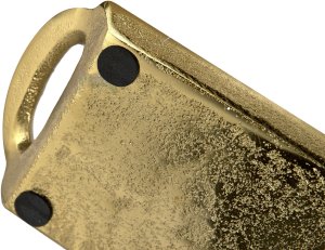 Taca dekoracyjna 35,5x10,5x3 cm złota EW3462 5