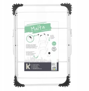 Suszarka pionowa MALTA, metalowa, 47 x 41 x 136 cm 2