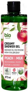 Bio Naturell żel pod prysznic Brzoskwinia i Mleko, 473 ml 1