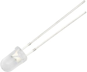 Dioda LED 5mm biała 7000mcd 1