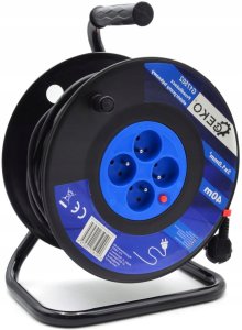 Przedłużacz elektryczny bębnowy 3x1.0mm2 40m (1) 4
