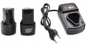 Wiertarko-wkrętarka Geko 18 V 2 x akumulator 1.5 Ah 12