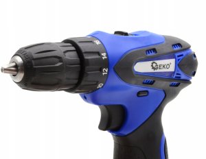 Wiertarko-wkrętarka Geko 18 V 2 x akumulator 1.5 Ah 9