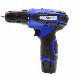 Wiertarko-wkrętarka Geko 18 V 2 x akumulator 1.5 Ah 10