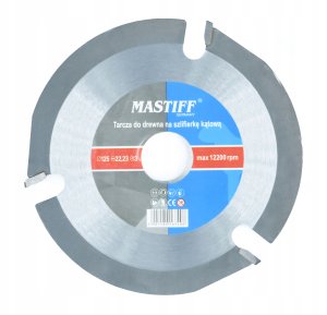 &Tarcza do cięcia drewna 125X22,23mm 3T (100/200) 3