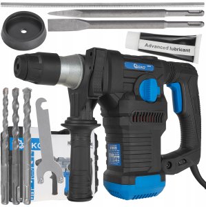 Młotowiertarka – młot udarowy 1500W 6J SDS+ /walizka/ (2) 1
