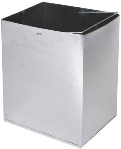 CAMPALO Popielnica z koszem, stojąca 62 cm. Koszopopielnica czarna, wysoka. 7