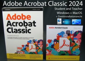 Adobe Acrobat Classic 2024 niemiecki S&T Box 3J czas trwania 2