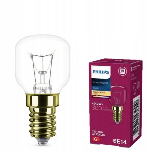 Philips Ambiance P45 40W, 40 W, P45, E14, 430 lm, 1000 h, Clear 1