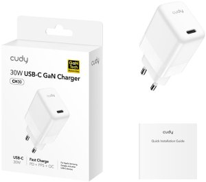 Ładowarka Cudy 30W USB-C Charger with EU Plug 2