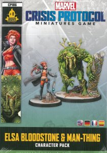 Marvel: Crisis Protocol - Elsa Bloodstone & Man-Thin Character Pack 4