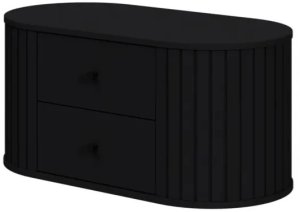 Szafka pod umywalkę VENEZIA 2S 95cm czarny mat HALMAR 1