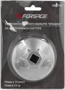 Nasadka do filtra oleju 1/2" 75mm (15-kątna) 3