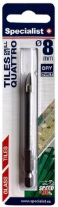 SPECIALIST+ glass drill bit, 8 mm 1