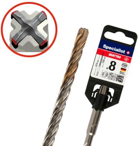 SPECIALIST+ square drill bit QUATTRO, 8/100x160 mm 1
