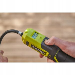 Cordless air compressor RYOBI RI4-120G, 4.0 V, 2.0 Ah Li-ion, 6.89 bar 2