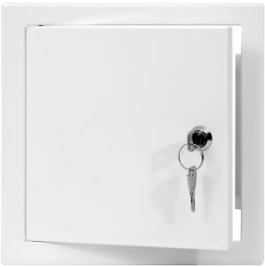 Metal inspection door with lock RLMA6060, 600 x 600 mm 1