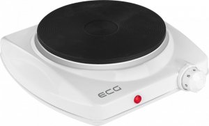 Tabletop electric stove ECG EV 1512, white, 1 burner. 2