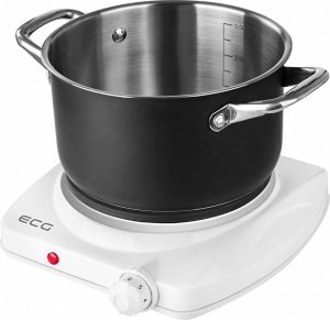 Tabletop electric stove ECG EV 1512, white, 1 burner. 5