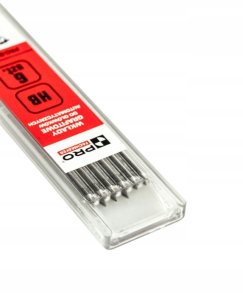 WKŁADY GRAFITOWE DO OŁÓWKÓW AUTOMATYCZNYCH 6 SZT. 4