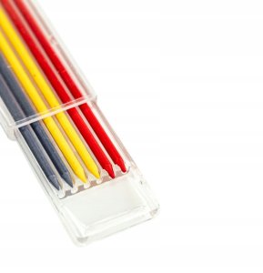 WKŁADY KOLOROWE DO OŁÓWKÓW AUTOMATYCZNYCH 6 SZT. 5