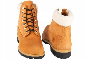 Buty trekkingowe męskie Timberland Premium 6 In WP Boot TB0A2GMD231 Żółte 41 6