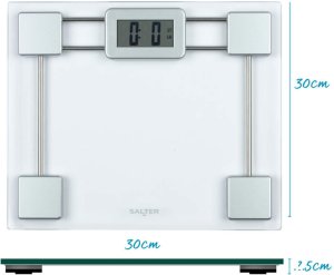 9081 SV3RFTE Glass Electronic Bathroom Scale 1
