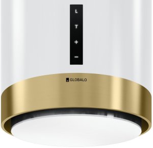 Okap kuchenny GLOBALO Heweno Isola 39.2 WH/Light Gold Mat Ring one size 5