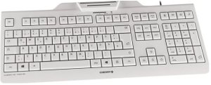 cherry KC 1000 SC KEYBOARD AZERTY BE/WHITE/GRAY 1