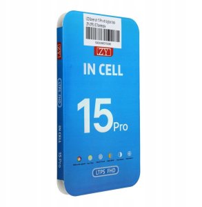 Wyświetlacz do iPhone 15 Pro z ekranem dotykowym czarnym (ZY-LTPS) IC Transferable 1