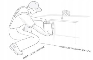 Uniwersalna obudowa pod płytki do wanien prostokątnych 170x90 cm 10