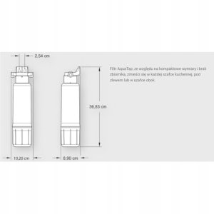 Filtr do przygotowania wody do picia AQUATAP 3