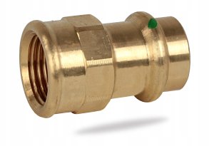 Viega Kształtka przejsciowa z SC 15 x 3/4 braz / blyszczacyŁącznik do rur 3