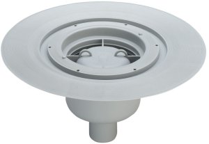 Wpust podłogowy z tworzywa sztucznego 100mm 1