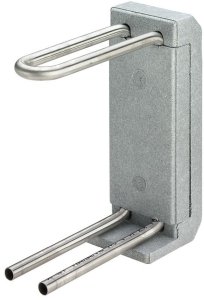 Blok przyłączeniowy grzejnika 15 x 255 stal szlachetna - nierdze / blyszczacy 1
